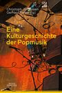 "Christoph Jürgensen, Gerhard Kaiser (Hg.). Eine Kulturgeschichte der Popmusik." Blick auf eine Bühne mit Verstärkern und Kabeln.