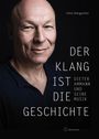 Text: "Felix Diergarten. Der Klang ist die Geschichte. Dieter Ammann und seine Musik. Bärenreiter."  
Porträt eines lächelnden Mannes.
