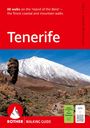Titel: "Tenerife". Untertitel: "88 walks on the 'Island of the Blest' – the finest coastal and mountain walks". Berglandschaft. 