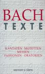 : Bach Texte, Buch