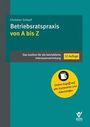 Grüner Hintergrund, Titel: "Betriebsratspraxis von A bis Z", "17. Auflage". Gelber Kreis mit "Online-Zugriff".