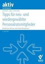 „Tipps für neu- und wiedergewählte Personalratsmitglieder“ steht oben. Pfeile zeigen zum Zentrum. Unten links Logo von Bund-Verlag.