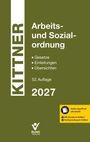 "Arbeits- und Sozialordnung 2027, 52. Auflage" steht groß geschrieben, mit Schlagworten: Gesetze, Einleitungen, Übersichten.