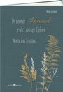 Alfons Gerhardt: In seiner Hand ruht unser Leben, Buch