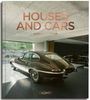 „HOUSES AND CARS“ von Andreas K. Vetter, Callwey. Edles Auto in modernem Raum mit Glasfront.