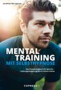 „Mental Training mit Selbsthypnose“ von Jonathan Bel Legroux. Nahaufnahme eines nachdenklichen Mannes im Sonnenlicht.