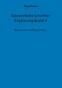 Hans Furrer: Gesammelte Schriften Ergänzungsband 4, Buch