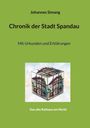 Johannes Simang: Chronik der Stadt Spandau, Buch