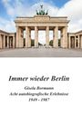 Gisela Bormann: Immer wieder Berlin, Buch