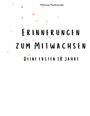 Melissa Markowski: Erinnerungen zum Mitwachsen, Buch