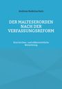 Andreas Rademachers: Der Malteserorden nach der Verfassungsreform, Buch