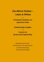 M. Bernhard Schiekel: Schiekel, M: Zen-Mönch Ryokan : Leben & Wirken, Buch