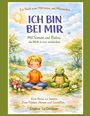 „Ein Buch zum Mitfühlen und Mitmachen. Ich bin bei mir. Mit Simon und Balou die Welt in mir entdecken.“<br>
Illustration: Ein Kind und eine Schildkröte sitzen meditierend auf einer Waldlichtung.