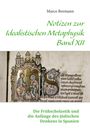 Marco Bormann: Notizen zur Idealistischen Metaphysik XII, Buch