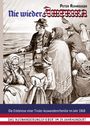 Texts: "Nie wieder Amerika", "Peter Rohregger", "Die Erlebnisse einer Tiroler Auswandererfamilie im Jahr 1868", "Das 'Auswanderungsfieber' im 19. Jahrhundert". Eine Illustration zeigt eine Gruppe von Menschen auf einem Schiff.