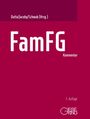 Text: "Dutta/Jacoby/Schwab (Hrsg.)", "FamFG", "Kommentar", "5. Auflage". Ein schlichtes, dunkelrotes Cover.