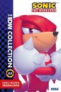 „Sonic The Hedgehog“ oben. „The IDW Collection“ links. Illustration von Knuckles mit verschränkten Armen.