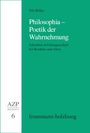 Nils Röller: Philosophia - Poetik der Wahrnehmung, Buch