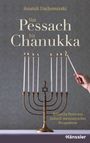 "Von Pessach bis Chanukka" von Anatoli Uschomirski. Goldener Leuchter mit brennenden Kerzen.