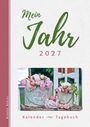 „Mein Jahr 2027“, „Kalender Tagebuch“, „Bianka Bleier“. Blumen in dekorativer Box.
