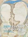 Texte: "Der fantastische Gerhard Altenbourg: Zum 100. Geburtstag." Illustration mit abstrakten Gesichtern in Erdtönen.
