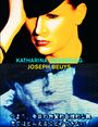 KATHARINA SIEVERDING, JOSEPH BEUYS. Oben Gesicht einer Person mit Hut, unten stilisiertes Bild einer anderen Person mit Text in Japanisch.