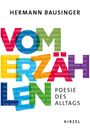 Hermann Bausinger: Vom Erzählen, Buch