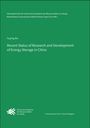 Grüner Hintergrund, weiße Texte: Titel zu Energieforschung in China, Autor: Yuping Wu, Logo der Sächsischen Akademie.