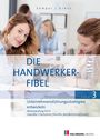 „Die Handwerkerfibel“, „Unternehmensführungsstrategien entwickeln“. Zwei Frauen arbeiten konzentriert an einem Tisch.