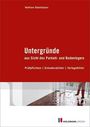 "Untergründe aus Sicht des Parkett- und Bodenlegers" zeigt rote und weiße Flächen, mit einem Bodenbild und einem Logo unten.