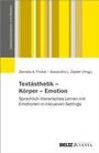 : Textästhetik - Körper - Emotion, Buch