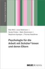 "Psychologie für die Arbeit mit Schüler*innen und deren Eltern" von Wild, Sielemann, Fritzler. Logo: BELTZ Juventa.