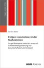 Hendrik Möller: Folgen resozialisierender Maßnahmen, Buch