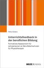 Petra Anders: Unterrichtsfeedback in der beruflichen Bildung, Buch
