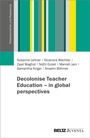 Titel: Dekolonisierung der Lehrerbildung – globale Perspektiven. Autoren: Susanne Leitner, Nicanora Wächter, u.a. Streng geometrisch.