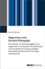 Dietrich Benner, "Allgemeine und Soziale Pädagogik", Studie zur Gleichrangigkeit der Grundbildung. Balken in Blau- und Grautönen.