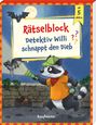 Sandra Ritzinger: Rätselblock - Detektiv Willi schnappt den Dieb, Buch