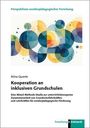 Titel: Kooperation an inklusiven Grundschulen. Logo: Bunte, sich überschneidende Kreise und Halbkreise.