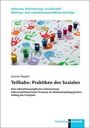 Das Cover zeigt bunte Handabdrücke und Fingerfarben. Text: "Teilgabe: Praktiken des Sozialen" von Jeanne Reppin.
