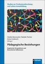 "Studien zur Professionsforschung und Lehrer:innenbildung. Pädagogische Beziehungen. Bunte abstrakte Illustration."