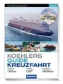 "Koehlers Guide Kreuzfahrt 2027" steht oben. Bilder von Kreuzfahrtszenen. Orte: New York, Grönland, Kanada u.a.