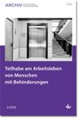 : Teilhabe am Arbeitsleben von Menschen mit Behinderungen, Buch