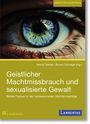 Text: "Geistlicher Machtmissbrauch und sexualisierte Gewalt". Nahaufnahme eines blauen Auges. Oben ein gelbes Banner.
