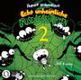 "Rupert präsentiert Echt unheimliche Gruselgeschichten 2" von Jeff Kinney. Eine Zeichnung mit Spinnen und einem gefangenen Käfer.