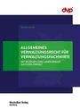 "Allgemeines Verwaltungsrecht für Verwaltungsfachwirte" oben DVP-Logo. Grüner Textblock, dunkelblauer Hintergrund.