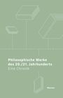 Arnim Regenbogen: Philosophische Werke des 20./21. Jahrhunderts, Buch