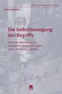 „Die Selbstbewegung des Begriffs:“ Titel in Rot, Hegel-Studien 54. Hintergrund: stilisiertes Gesicht, Meiner Logo.