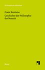 Franz Brentano: Geschichte der Philosophie der Neuzeit, Buch