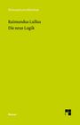 Raimundus Lullus: Die neue Logik, Buch