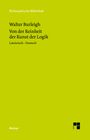 Walter Burleigh: Von der Reinheit der Kunst der Logik, Buch